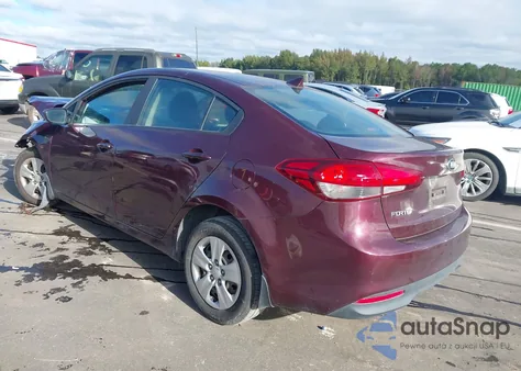 2018 Kia Forte Lx from USA, damaged, VIN 3KPFK4A77JE258080
